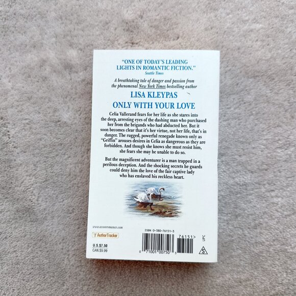 Only with Your Love by Lisa Kleypas | Paperback Book - Picture 3 of 4